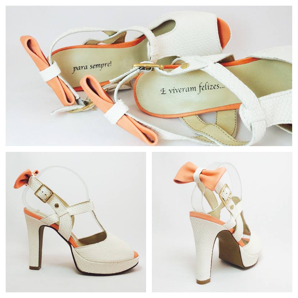 Ou uns sapatos personalizados feitos à sua medida e gosto por Ana Amorim.