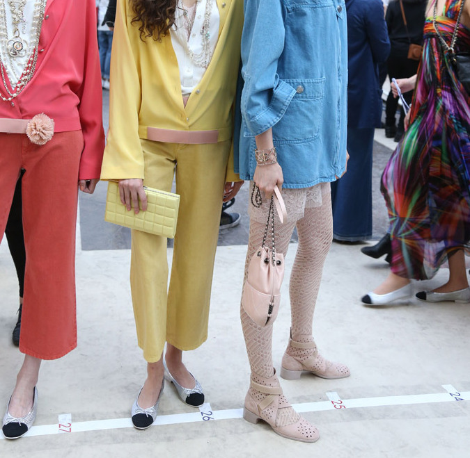 As  ballet-flats Chanel